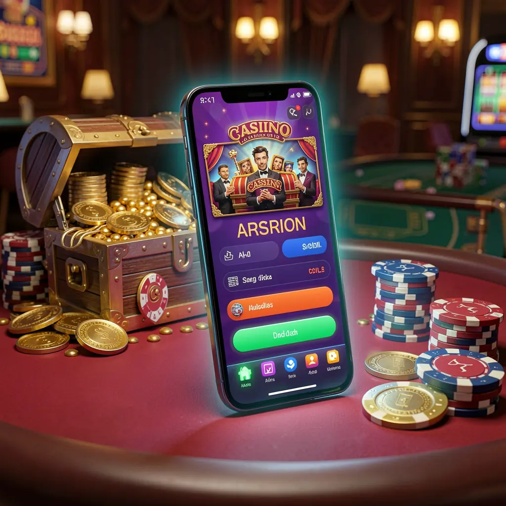 Glowing smartphone displaying YY555 Casino APK with Android-style mobile app layout next to a treasure chest, chips, and coins in a luxury 3D render Glowing smartphone displaying YY555 Casino APK with Android-style mobile app layout next to a treasure chest, chips, and coins in a luxury 3D render